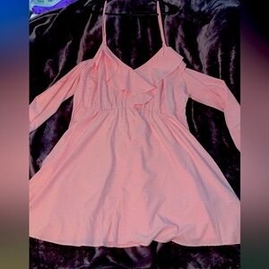 Pink Plus size Summer dress